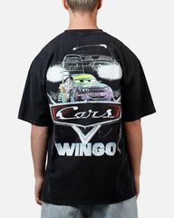 73Studio Disney And Pixar Cars Wingo Vintage T-Shirt Black Acidwash