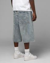 Loiter Star Born Jorts Light Blue