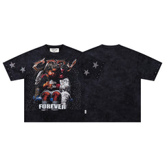 Crav Forever Angel Rhinestone Tee