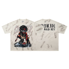 Roller Skate Kid Rhinestone Tee