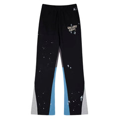 GALLERY DEPT Street Hip Hop Style Men's Inkjet Graffiti Loose Wide Leg Micro Horn Splicing Pants