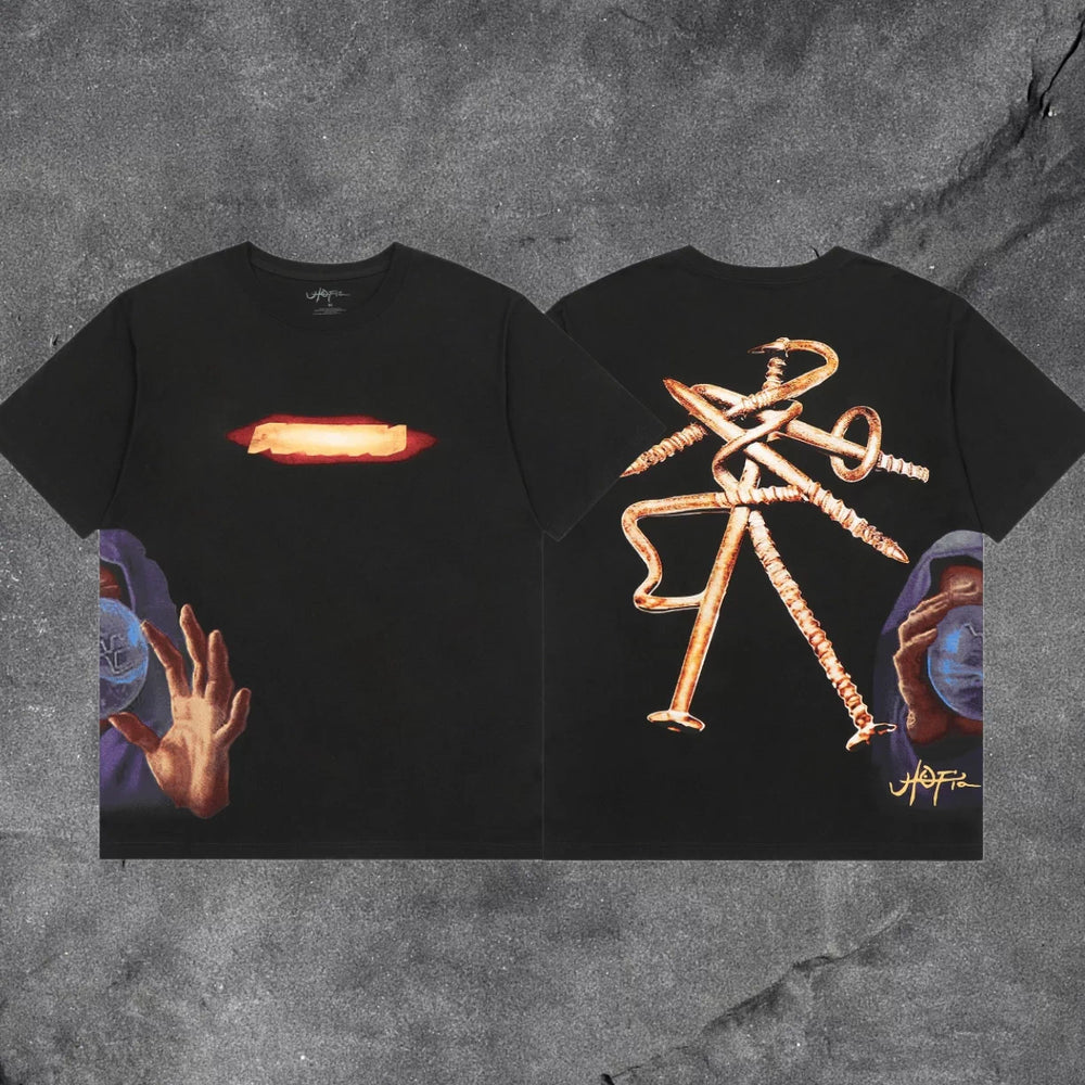TS联名Travis Scott短袖T恤 Utopia限定嘻哈潮流 (1)