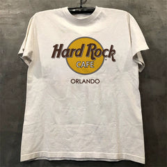 European and American blues heavy metal rock HardRock band short sleeved T-shirt vintage retro high street OS half sleeve
