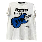 Sounds of London Guitar Direct Spray Short sleeved T-shirt CEC American Heavy duty Men's and Women's Cotton Tee