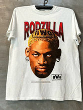 Dennis Rodman Big Bug Rodman Trendy Brand Short Sleeve T-shirt Vintage American High Street Retro FOG Half Sleeve