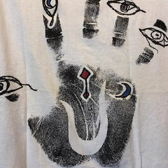 The Cure Healing Band Street Rock Vintage Retro Falling Shoulder Short Sleeve Trendy Heavy Texture T-shirt for Men