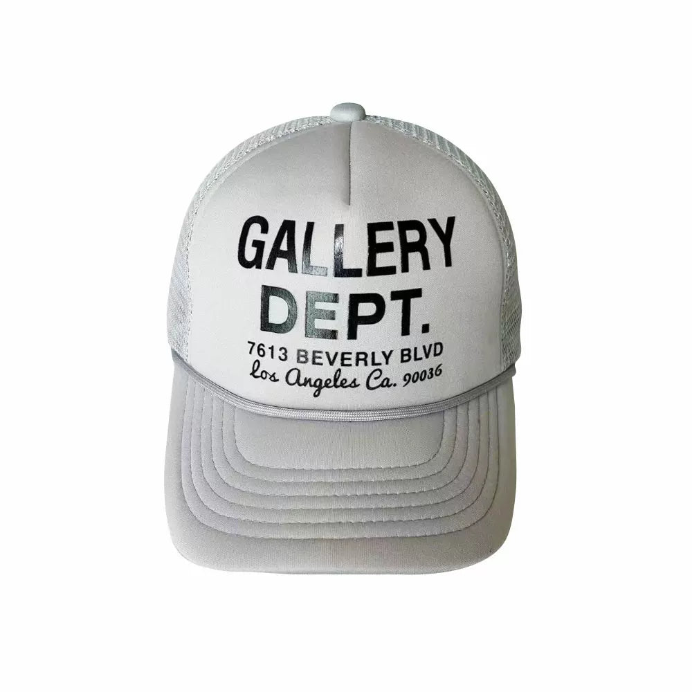 Gallery dept hat casual adjustable duckbill hat versatile niche letter sunshade summer unisex (1)