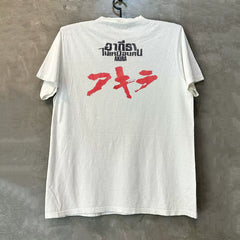 Akira AKIRA original manga short sleeved T-shirt Cityboy lazy American retro half sleeved man