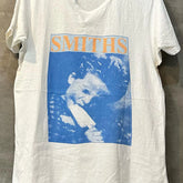 The Smiths band's European and American high street Vibe rock style pure cotton texture short sleeved men's and women's T-shirt trend
