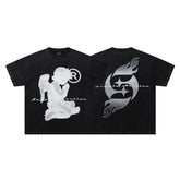 SUPPLY Praying Cherub Gothic Graphic Tee