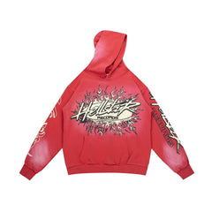 Records Flame Hoodie
