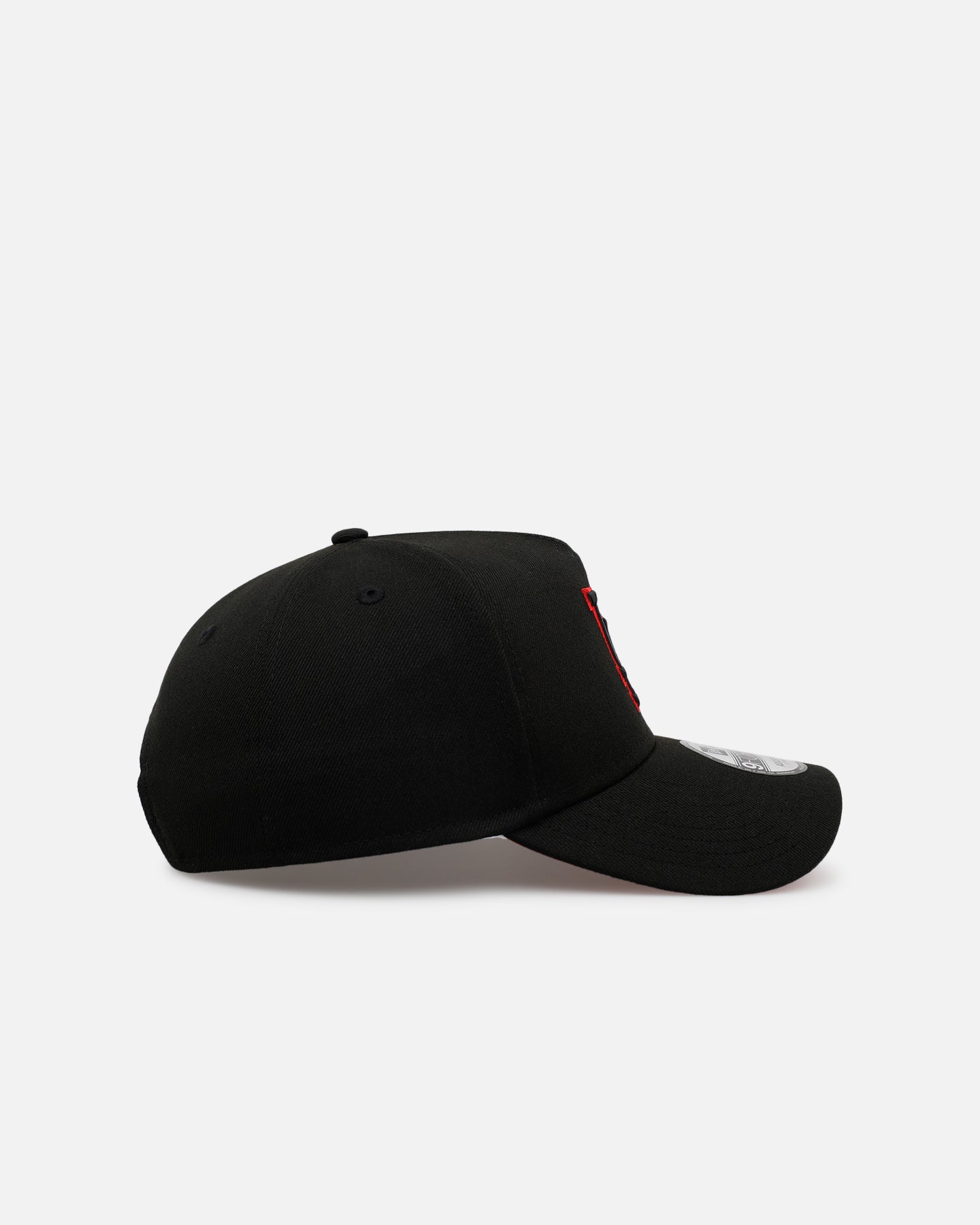 New Era Los Angeles Dodgers 'Easy Black And Scarlet' 9FORTY A-Frame Snapback Black/Scarlet