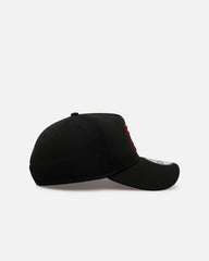 New Era Los Angeles Dodgers 'Easy Black And Scarlet' 9FORTY A-Frame Snapback Black/Scarlet