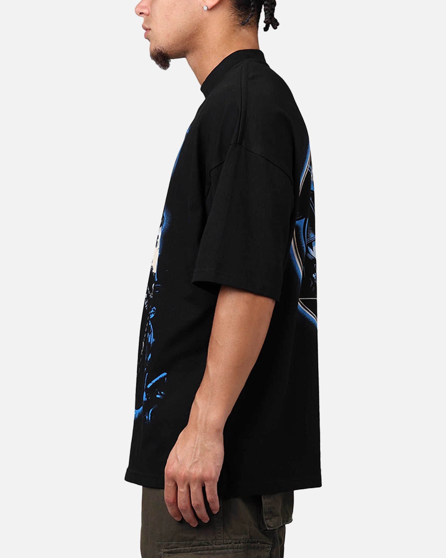 Loiter Disney Kingdom Hearts King Mickey Mockneck T-Shirt Black
