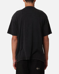 73Studio Alien Classic Vintage T-Shirt Black Acidwash