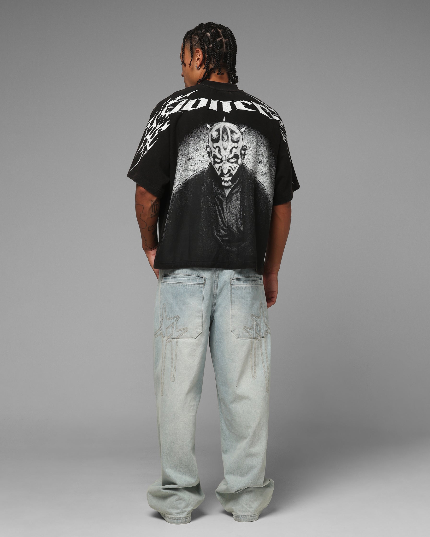 Loiter Star Wars Maul Vintage T-Shirt Black