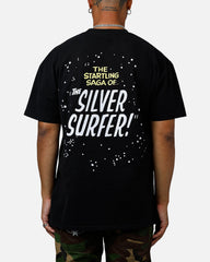 73Studio Marvel Fantastic Four Silver Surfer Vintage T-Shirt Black