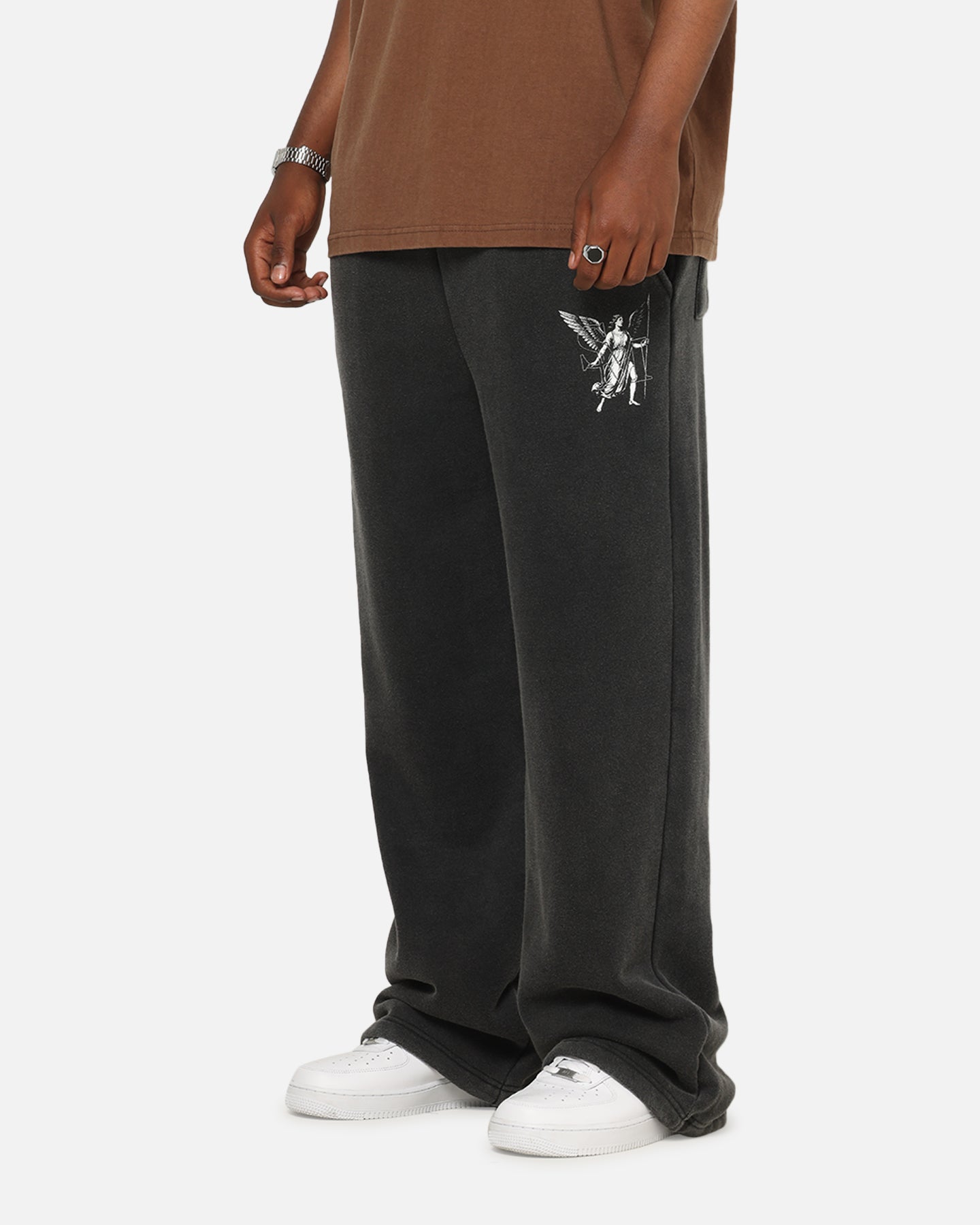 Saint Morta Archangel Sweatpants Black/Off White