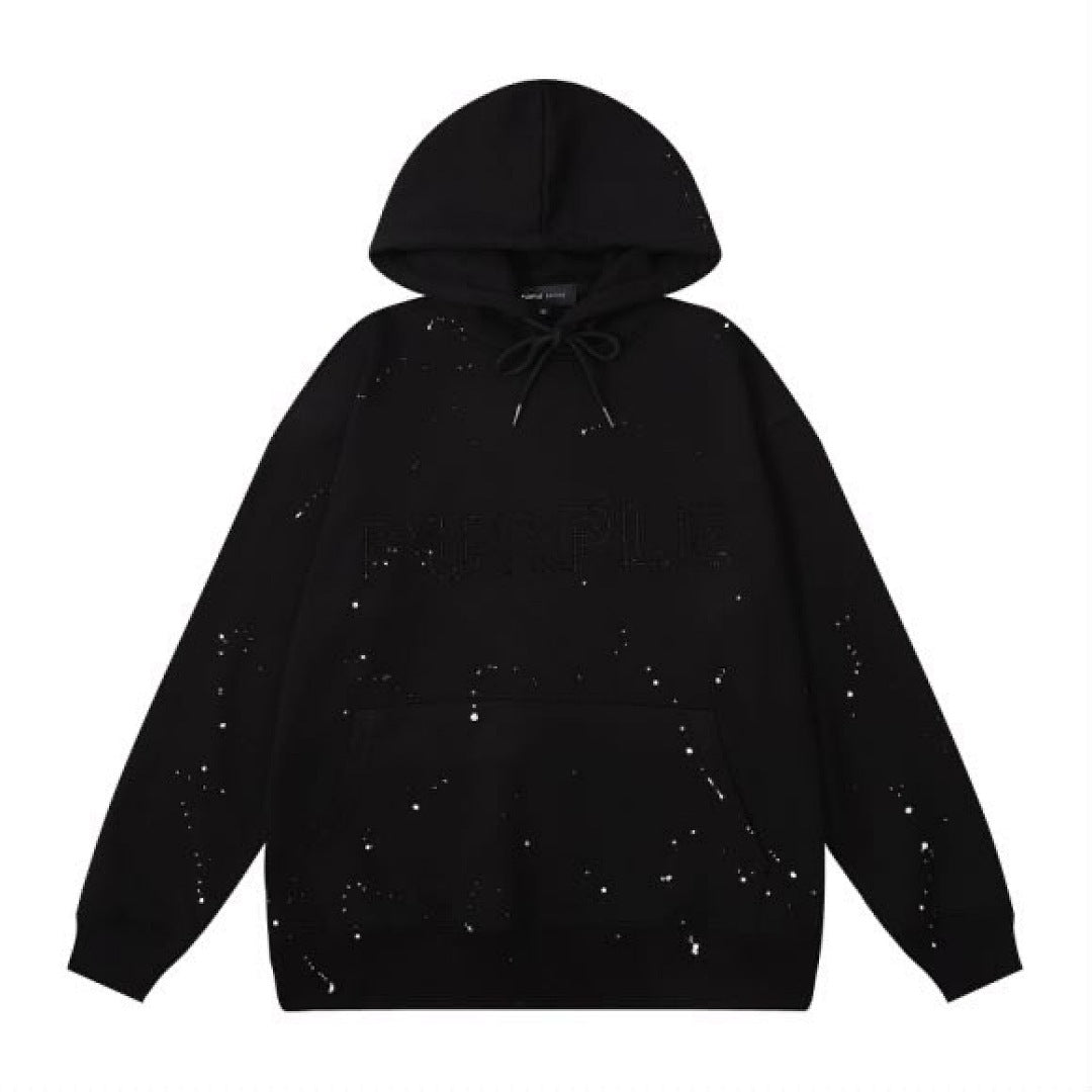 Splatter Logo Hoodie