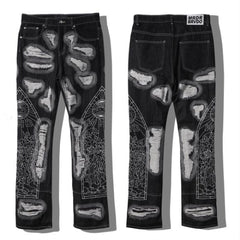 Stained Glass Flare Jeans