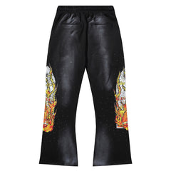 Flame Flare Sweatpants