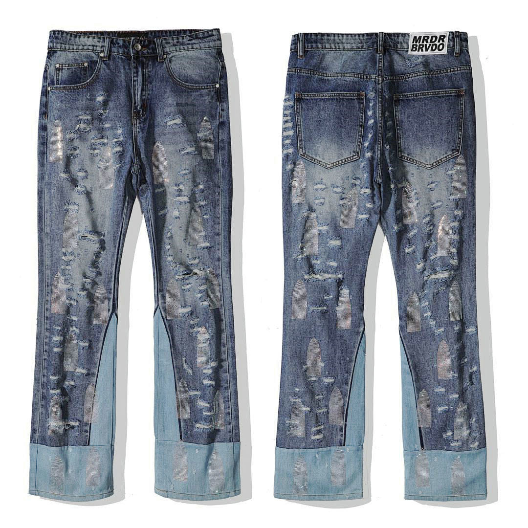 Stained Glass Flare Jeans