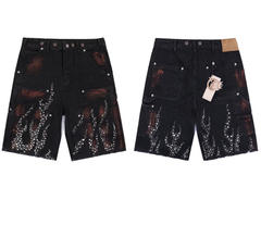 Hell Washed Denim Jorts