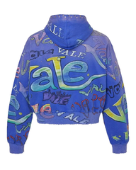 Vale Forever Spearmint Zip Up Hoodie Green blue