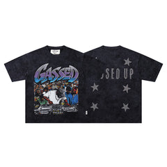 Gassed Up Rhinestone Graphic Tee