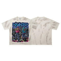 Disaster City Hooded Figures Tee