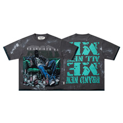 Masked Man Cash Graphic Tee