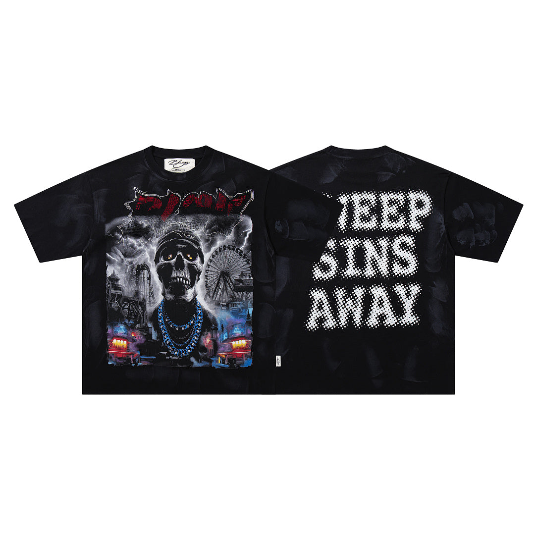 Skull Amusement Park Tee