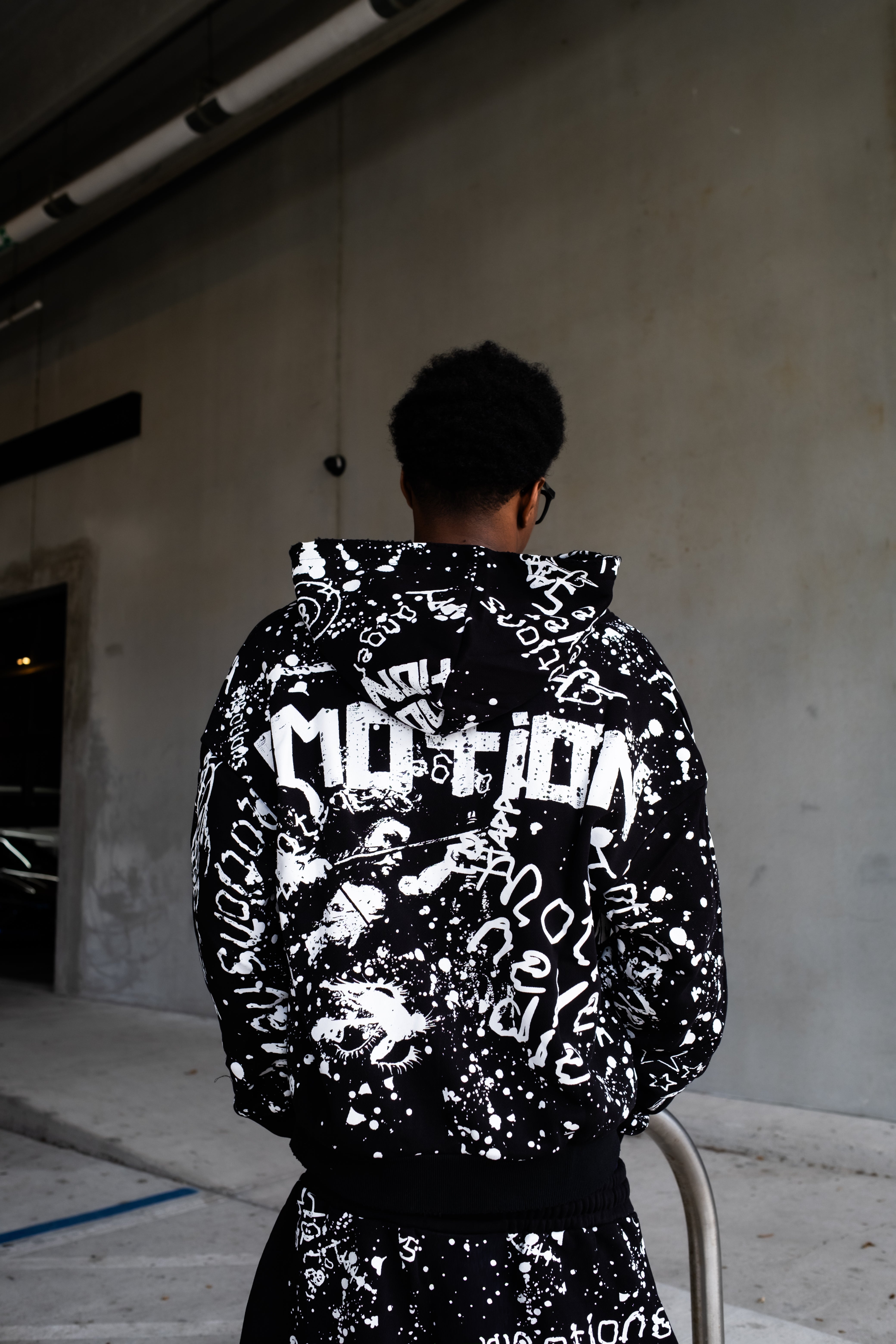 Black “Graffiti” Hoodie