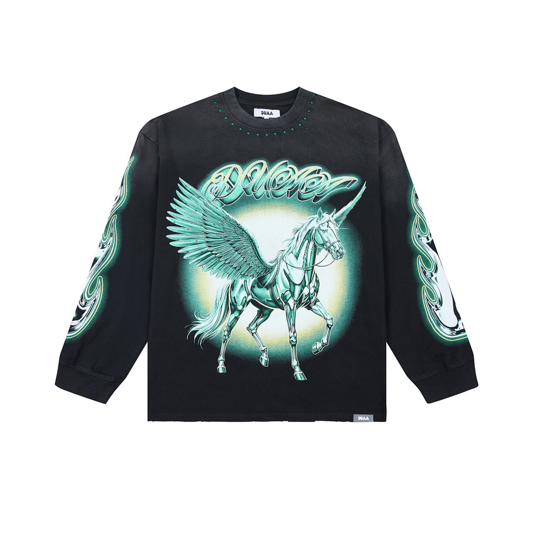 Winged Unicorn Long Sleeve