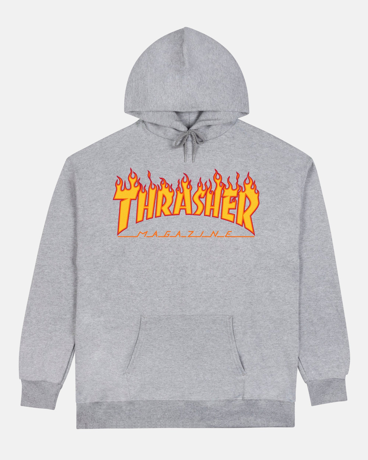 FLAME - HOODIE - GREY