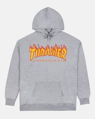 FLAME - HOODIE - GREY