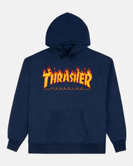FLAME - HOODIE - NAVY