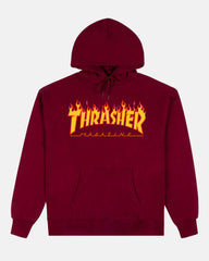 FLAME - HOODIE - MAROON