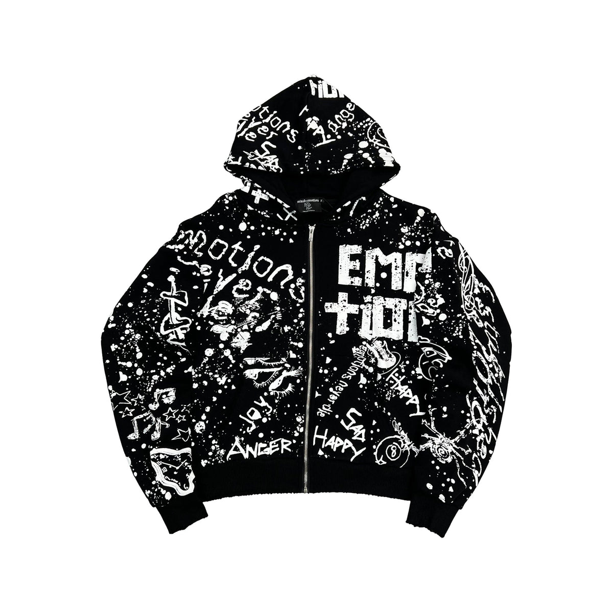 Black “Graffiti” Hoodie