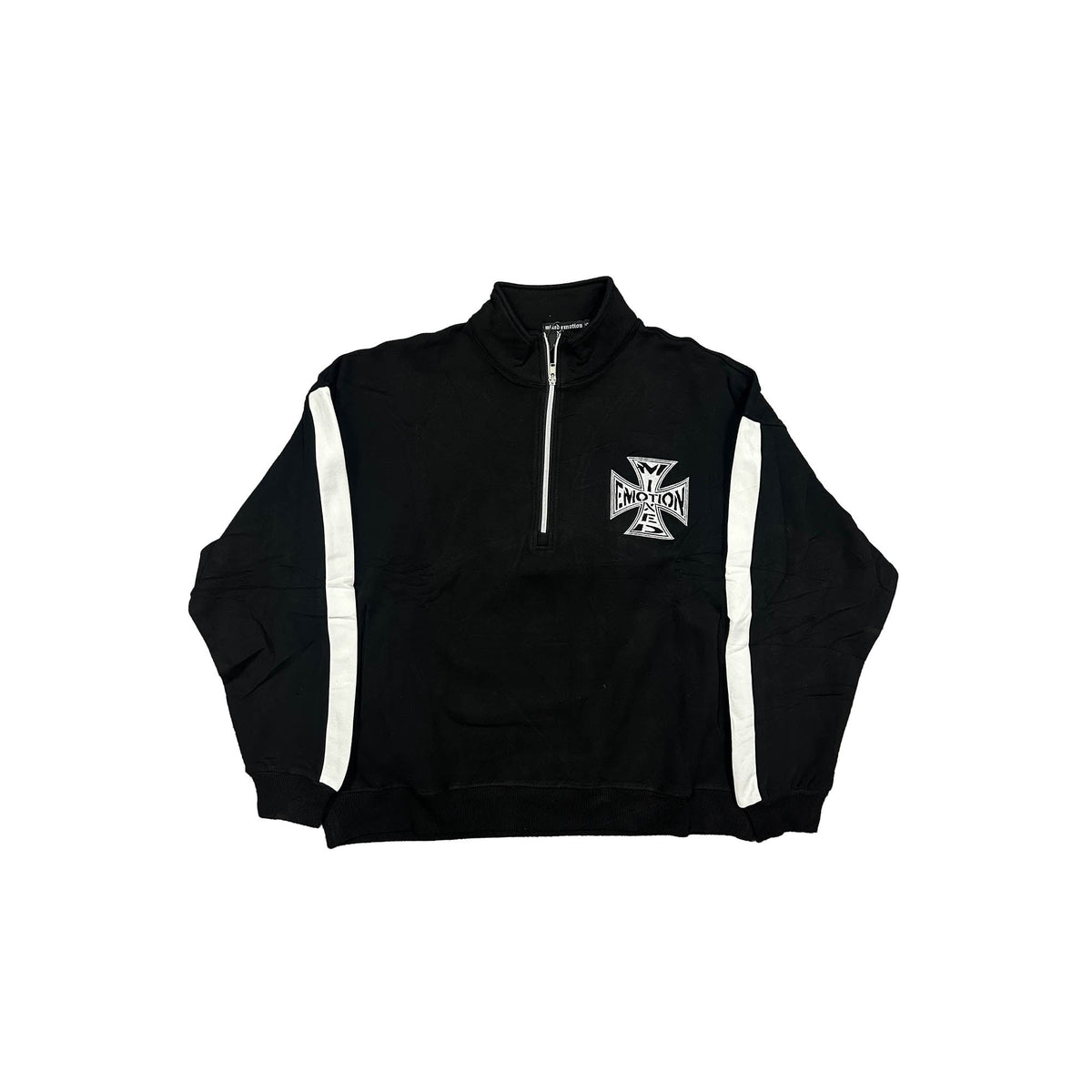 Black “Quarter” zip Jacket