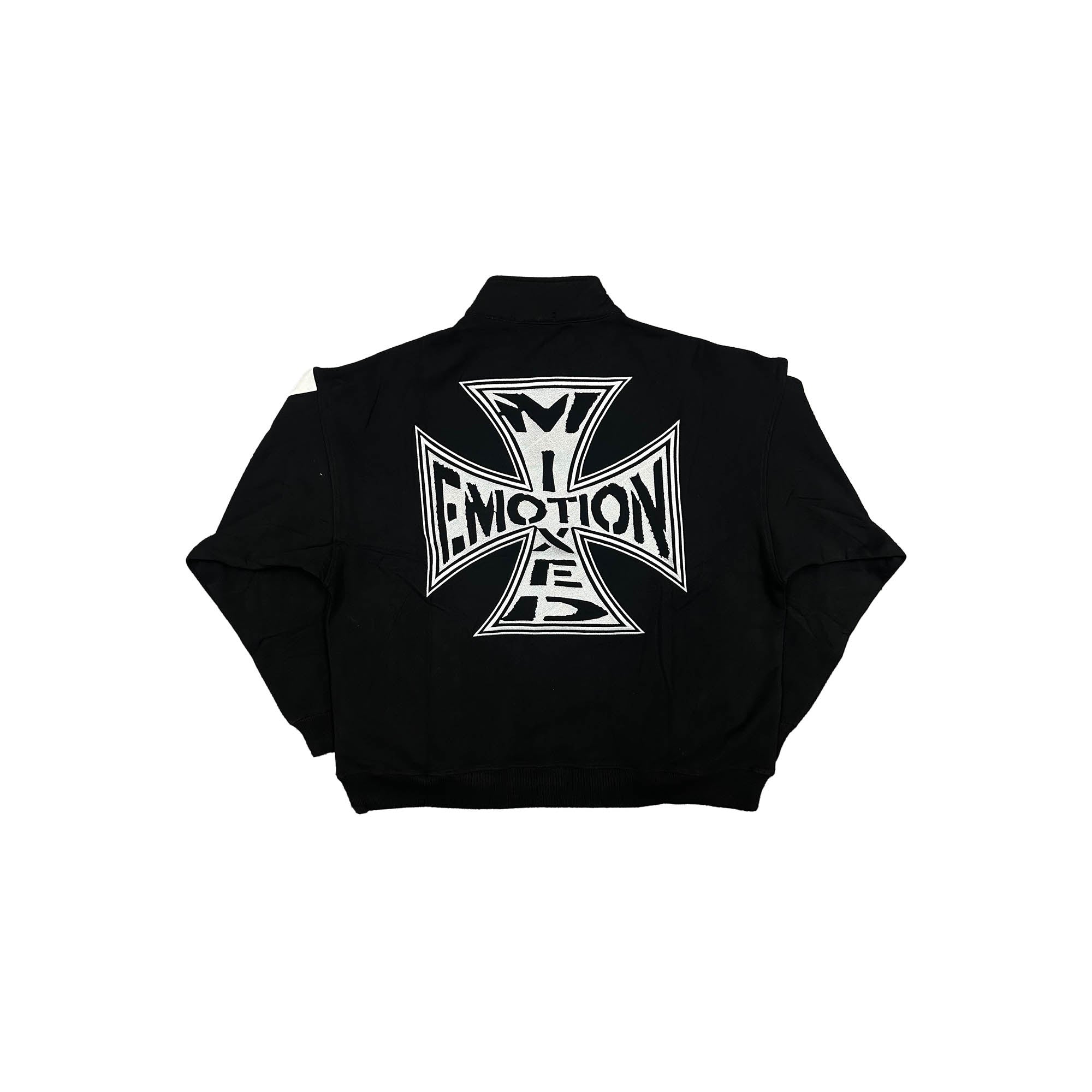 Black “Quarter” zip Jacket