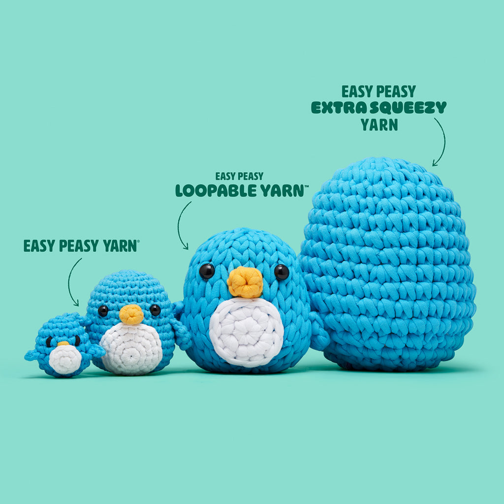 Mango the Toucan Extra Squeezy Crochet Kit