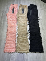 BigD ready to wear, American ROCKS * AR women's slightly stretchy mid waist slightly flared jeans Z1 M1 RC16