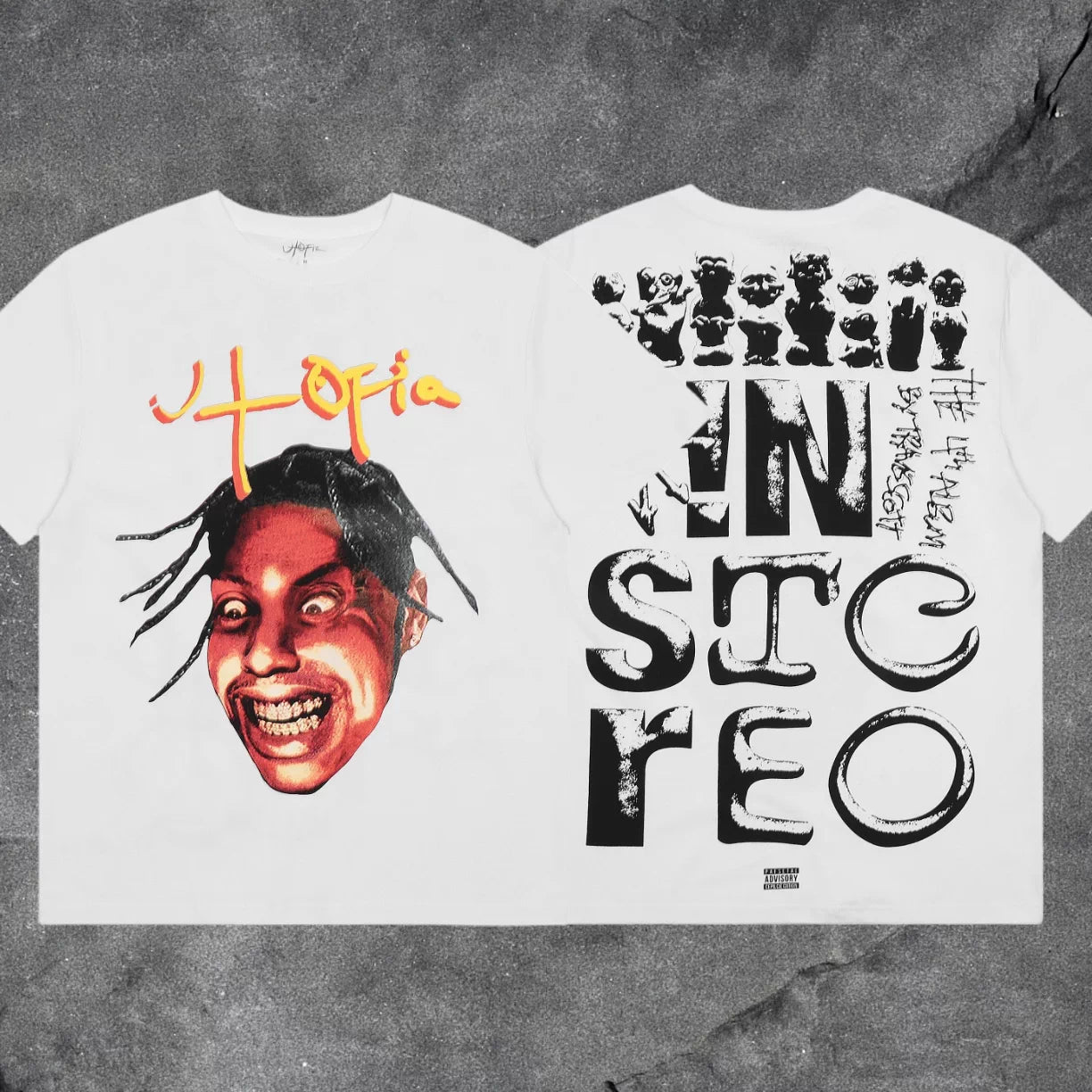 TS联名Travis Scott短袖T恤 Utopia限定嘻哈潮流 (24)
