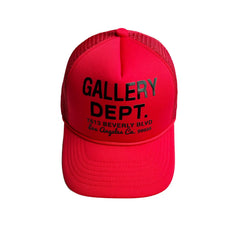 Gallery dept hat casual adjustable duckbill hat versatile niche letter