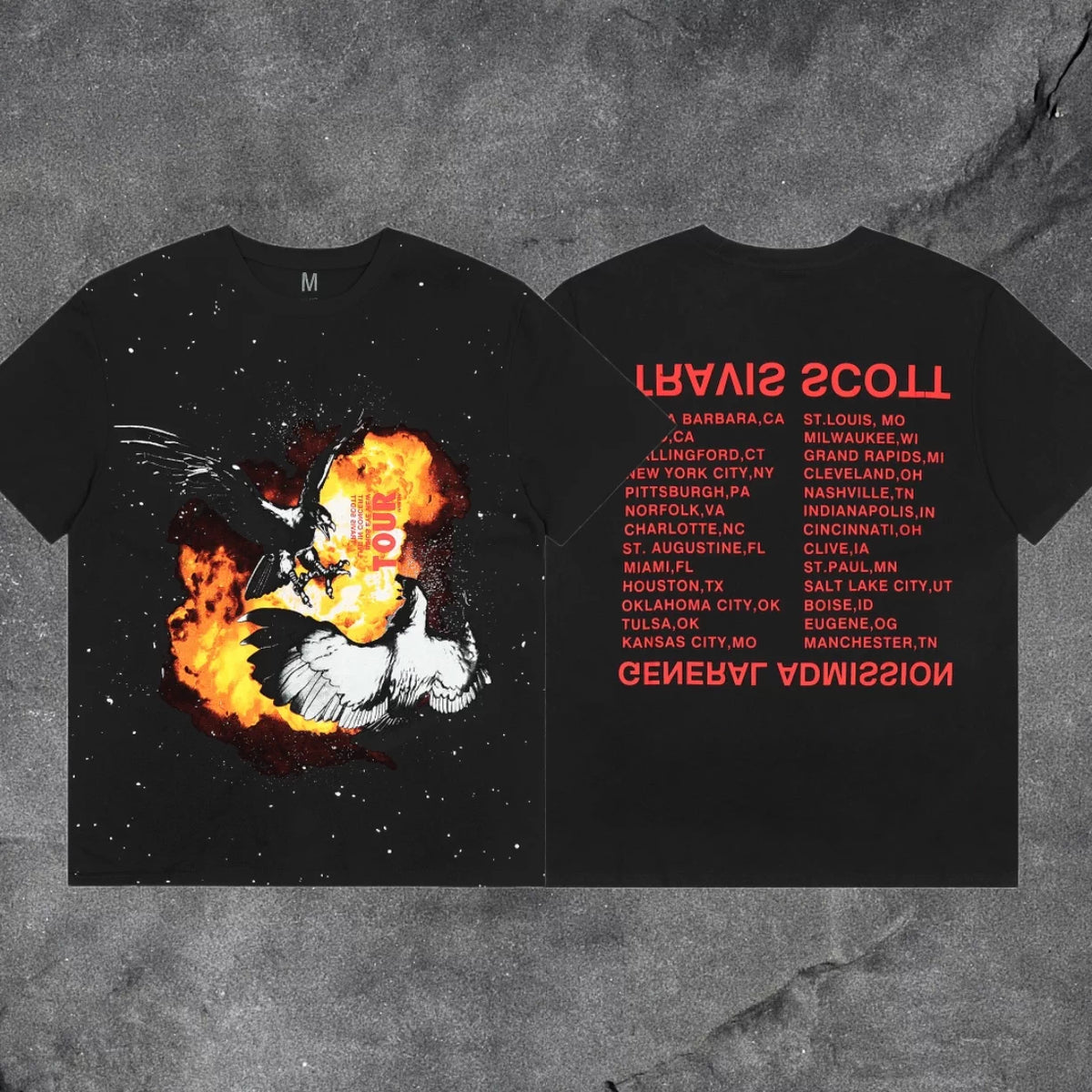 TS联名Travis Scott短袖T恤 Utopia限定嘻哈潮流 (5)