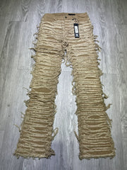 BigD ready to wear, American ROCKS * AR women's slightly stretchy mid waist slightly flared jeans Z1 M1 RC16