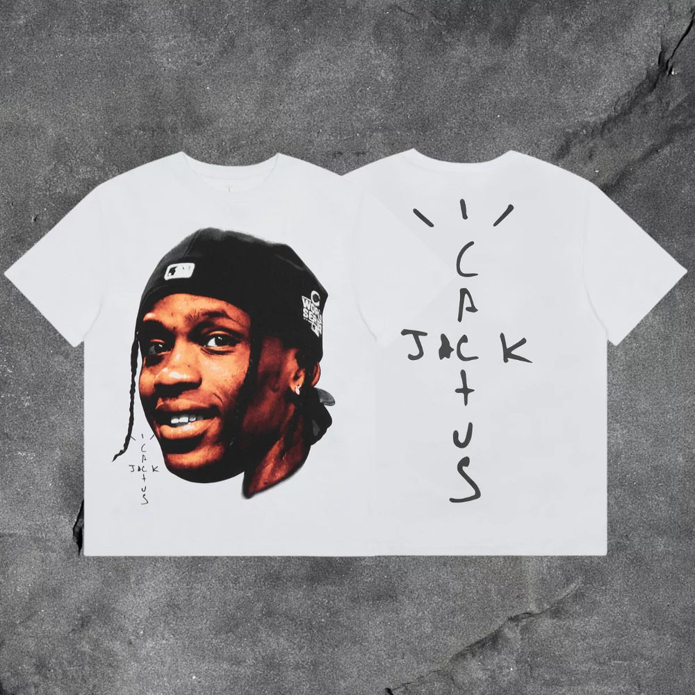 TS联名Travis Scott短袖T恤 Utopia限定嘻哈潮流 (93)