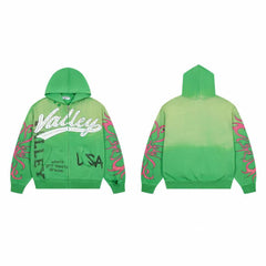 Vale Forever Valley USA Zip-Up Hoodie