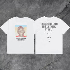 TS联名Travis Scott短袖T恤 Utopia限定嘻哈潮流 (109)